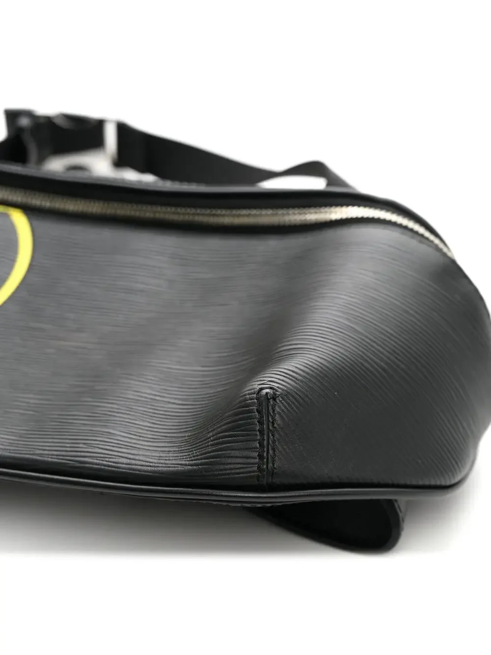 Louis Vuitton Epi Bumbag Black Yellow #321652L11B
